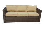 Trudy Wicker 4-piece Rattan Outdoor Patio Furniture Set