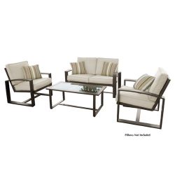 4 Piece Outdoor Set Love-Chairs-Table