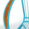 Brooklyn Metal Wire Chair, Blue