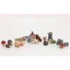 Pretty Lovely Cartoon Pig Yard/Garden Resin Decor Figurines for Pot Plant