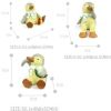 Set of 3 Cold-Blooded Penguin Figurines for Planter, Pot Decors
