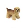 Set of 3 Pretty Lovely Mini Cocker Spaniel Figurines for Pot Plant