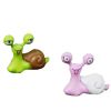 Set of 4 Creative Lovely Mini Cool Snail Figurines for Pot Plant 2CM