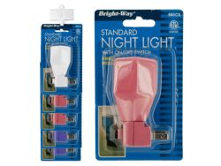 Standard Night Light with Rotary Shade Clip Strip