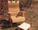Cedar Royal Country Hearts Patio Chair