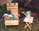 Cedar Royal Country Hearts Patio Chair