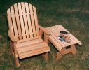 Cedar Fanback Patio Chair