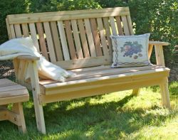 2' Cedar Countryside Garden Bench
