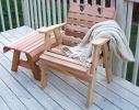 Cedar Country Hearts Patio Chair