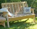 4' Cedar Countryside Garden Bench