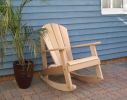 Cedar Adirondack Rocking Chair