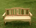 5' Cedar Holy Cross Garden Bench