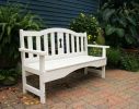 4' Cedar Keyway Garden Bench