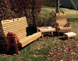 Cedar Royal Country Hearts Patio Group