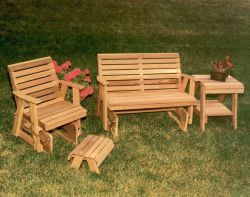 Cedar Classic Rocking Glider Furniture Collection
