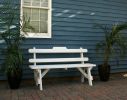 3' Cedar Tab Back Bench