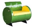 Something Country Armchair Green/Yellow