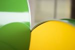Something Country Armchair Green/Yellow
