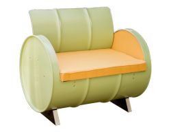 Jadeite Armchair Green/Mango
