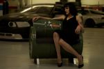 Memphis Belle Armchair Olive