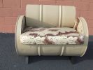 American Warrior Military Camo Armchair Mat Tan