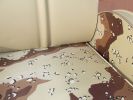 American Warrior Military Camo Armchair Mat Tan