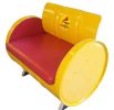 Drum Works Furniture Home Office Gilmore Gasoline Armchair -Yellow