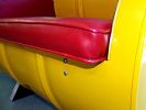 Drum Works Furniture Home Office Gilmore Gasoline Armchair -Yellow