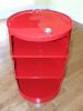Drum Works Furniture Home Kitchen Storage Drum Shelf Unit - Red