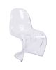 Flash Furniture Mystique Series Transparent Stacking Side Chair