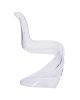 Flash Furniture Mystique Series Transparent Stacking Side Chair