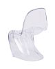 Flash Furniture Mystique Series Transparent Stacking Side Chair