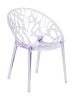 Flash Furniture Specter Series Transparent Stacking Side Chair