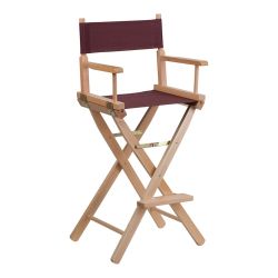 Flash Furniture Bar Height Directors Chair in Brown