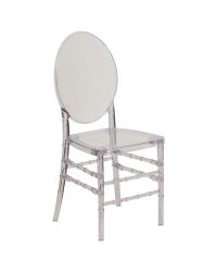 Flash Furniture Home Indoor Flash Elegance Crystal Ice Stacking Florence Chair