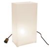 Electric Luminaria Kit- White- 10 Count