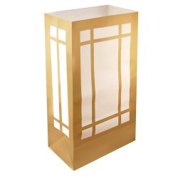 Flame Resistant Luminaria Bags- Lantern-12ct