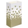 Luminaria Bags- Gold Hearts- 24ct