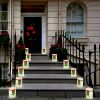 Plastic Luminaria Bags-Holly- 12ct