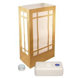 Candle Luminaria Kit- Lantern- 12ct