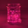 Battery Operated Mini String Lights- Pink- 3 Count