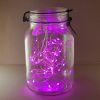 Battery Operated Mini String Lights- Pink- 3 Count