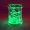 Battery Operated Mini String Lights- Green- 3 Count