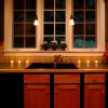 Flickering Mini Pillar Lights - Amber 6ct