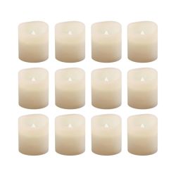 Flickering Votive Lights - Warm White 12ct