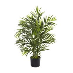 Nearly Natural Home Garden Decor 2.5' Areca Palm UV Resistant (Indoor/Outdoor)