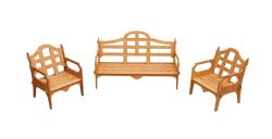 Palladian Lounge Set With 1 Sofa And 2 Lounge Chairs.