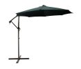 10' Outdoor Patio Off-Set Crank and Tilt Umbrella - Green