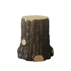 22"" Tree Stump Outdoor Patio Garden Decorative Figure