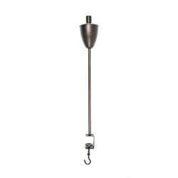 28"" Antiqued Copper Balcony or Railing Outdoor Oil Lamp Patio Torch